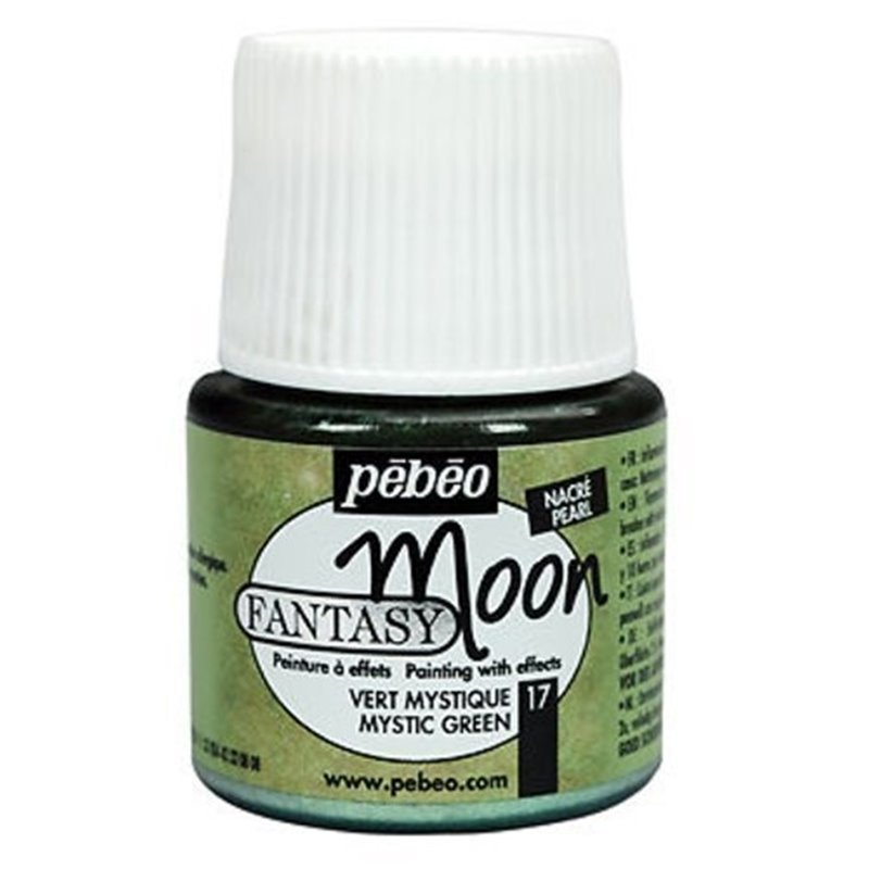 PINTURA PEBEO FANTASY MOON 45 ML NUM 17 VERDE MISTICO COD 167017