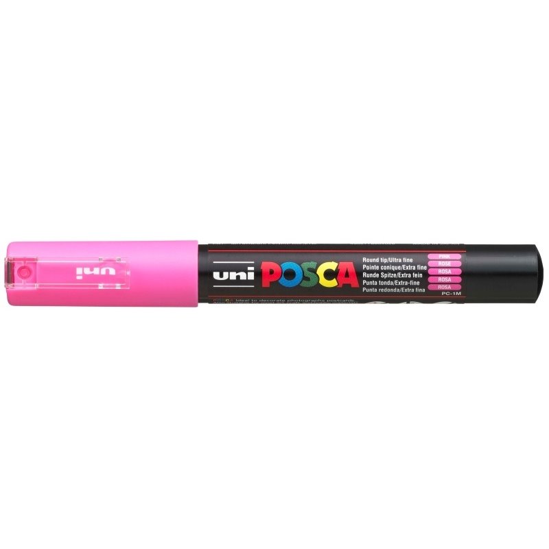 MARCADOR UNI POSCA PC1M 0.7 MM NUM 0600 ROSA COD PC1M00600