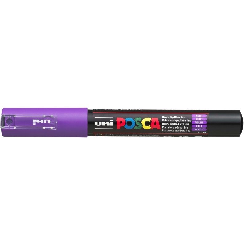 MARCADOR UNI POSCA PC1M 0.7 MM NUM 0800 VIOLETA COD PC1M00800