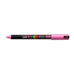 MARCADOR UNI POSCA PC1MR 0.4 MM NUM 0650 ROSA METALICO COD PC1MR0650