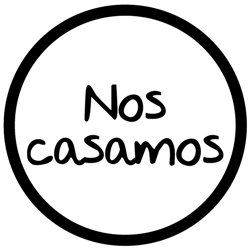 SELLO PARA SCRAPBOOK 3 X 3 CM MOD 59 NOS CASAMOS