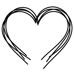 SELLO PARA SCRAPBOOK 3 X 3 CM MOD 65 CORAZON