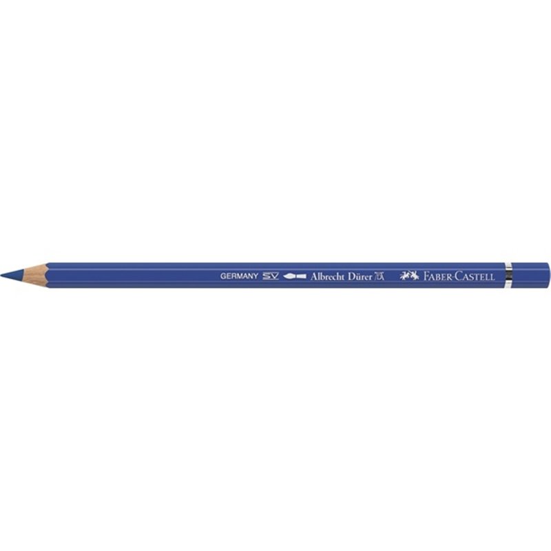 LAPIZ ACUARELABLE FABER CASTELL ALBRECHT DÜRER AZUL COBALTO VERDOSO Nº144 COD 8200-144