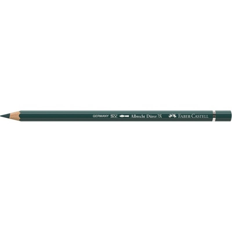 LAPIZ ACUARELABLE FABER CASTELL ALBRECHT DÜRER VERDE COBALTO OSCURO Nº158 COD 8200-158