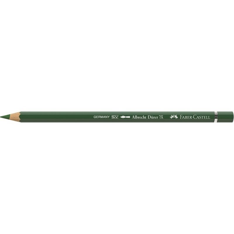 LAPIZ ACUARELABLE FABER CASTELL ALBRECHT DÜRER VERDE OLIVA PERMANENTE Nº167 COD 8200-167