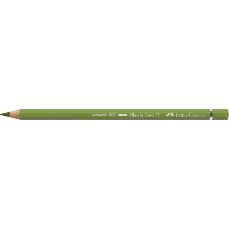 LAPIZ ACUARELABLE FABER CASTELL ALBRECHT DÜRER VERDE TIERRA AMARILLENTO Nº168 COD 8200-168