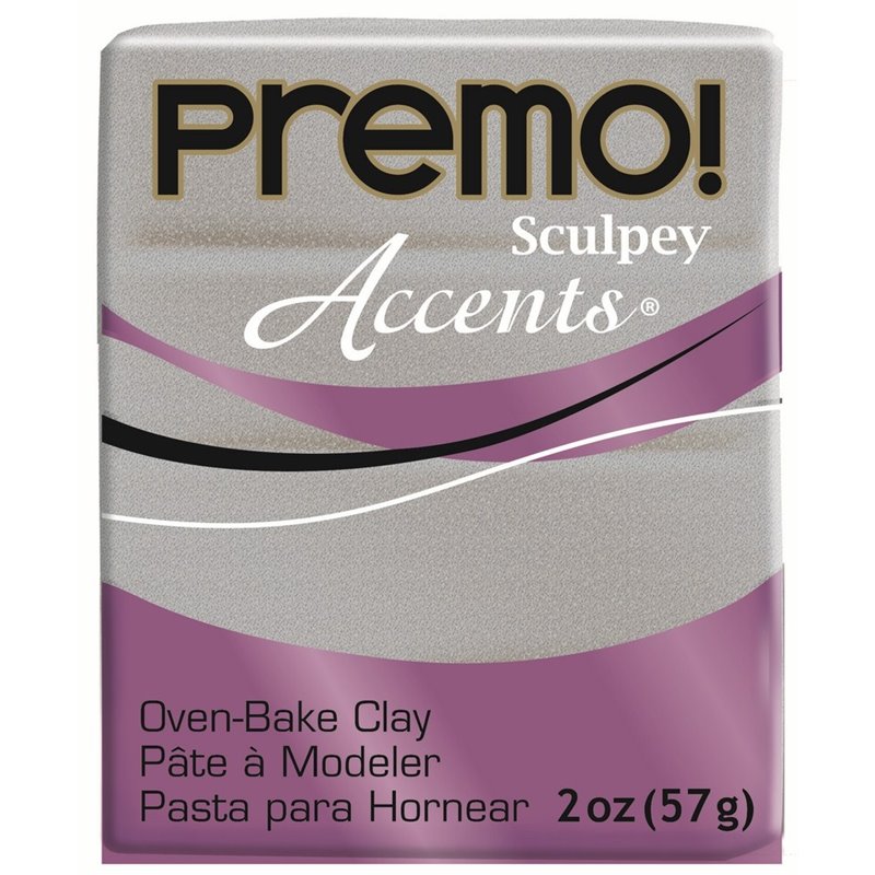 SCULPEY PREMO 57 G NUM. 5132 WHITE GOLD GLITTER