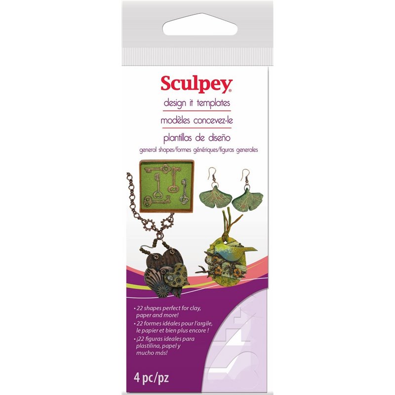 PLANTILLA DE DISEÑO SCULPEY FORMAS GENERALES COD AS2125