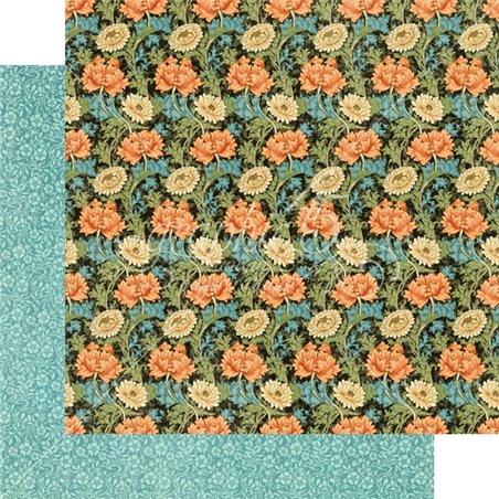 PAPEL SCRAP GRAPHIC45 ARTISAN STYLE 8'' x 8'' SET 24 PAPELES SURTIDOS COD 4501113