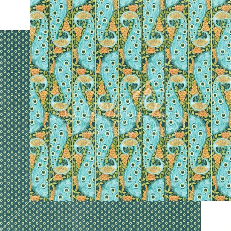 PAPEL SCRAP GRAPHIC45 ARTISAN STYLE 12'' x 12'' SET 24 PAPELES SURTIDOS COD 4501114