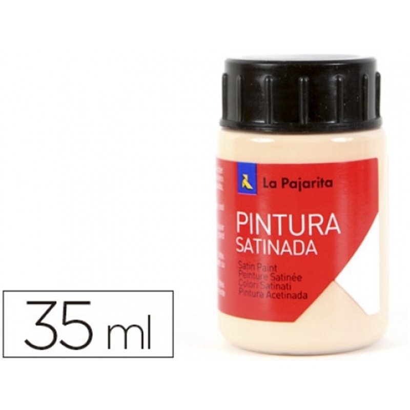 PINTURA SATINADA LA PAJARITA 35 ML L-04 SIENA CLARO COD 111622