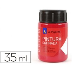 PINTURA SATINADA LA PAJARITA 35 ML L-09 CARMIN COD 111222