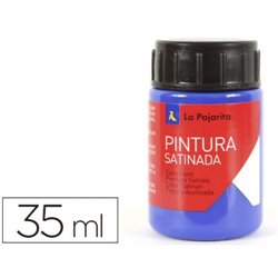 PINTURA SATINADA LA PAJARITA 35 ML L-11 AZUL ULTRAMAR COD 110722