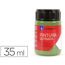 PINTURA SATINADA LA PAJARITA 35 ML L-16 VERDE MONTE COD 110822
