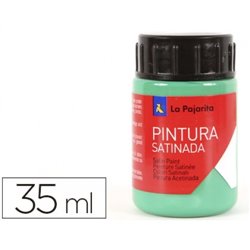 PINTURA SATINADA LA PAJARITA 35 ML L-18 VERDE MANIGUA COD 111922
