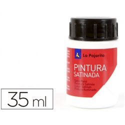 PINTURA SATINADA LA PAJARITA 35 ML L-21 BLANCO COD 110122