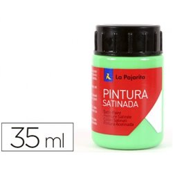 PINTURA SATINADA LA PAJARITA 35 ML L-38 VERDE CESPED COD 169722