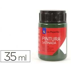 PINTURA SATINADA LA PAJARITA 35 ML L-41 VERDE PINO COD 170122