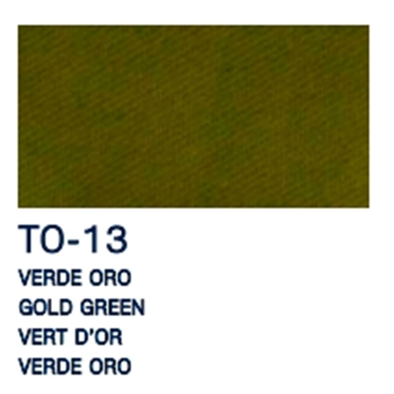 PINTURA PARA TELA LA PAJARITA OPACA 35 ML TO-13 VERDE ORO COD 208022