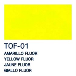 PINTURA PARA TELA LA PAJARITA OPACA 35 ML TOF-01 AMARILLO FLUORESCENTE COD 208322