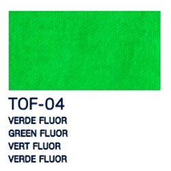 PINTURA PARA TELA LA PAJARITA OPACA 35 ML TOF-04 VERDE FLUORESCENTE COD 208622