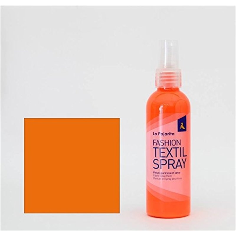 SPRAY TEXTIL LA PAJARITA 100 ML TS-14 FLUOR ORANGE COD 212374