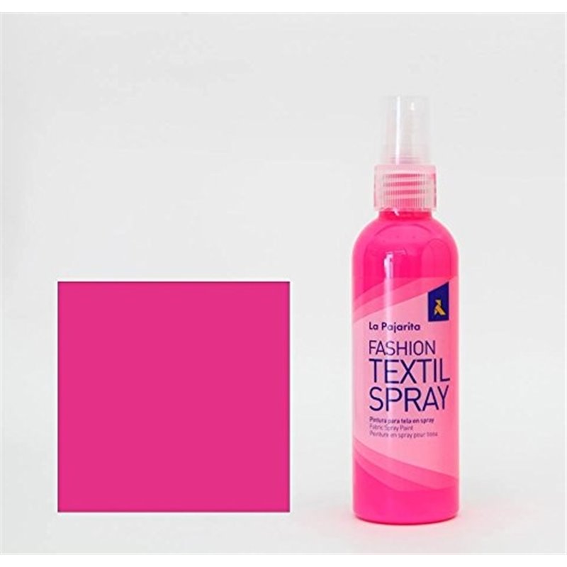 SPRAY TEXTIL LA PAJARITA 100 ML TS-15 FLUOR PINK COD 212474