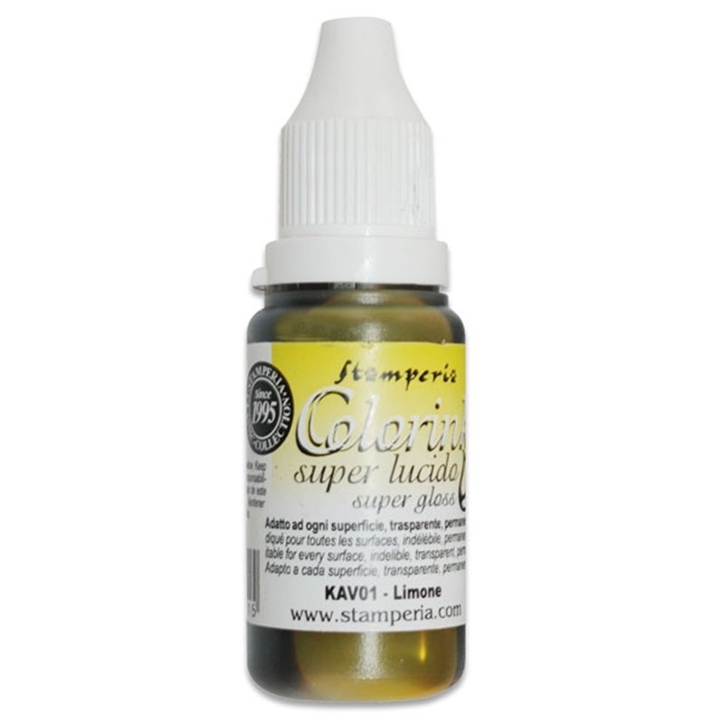 TINTA COLOR INK NUM 01 SUNNY YELLOW 14 ML COD KAV01