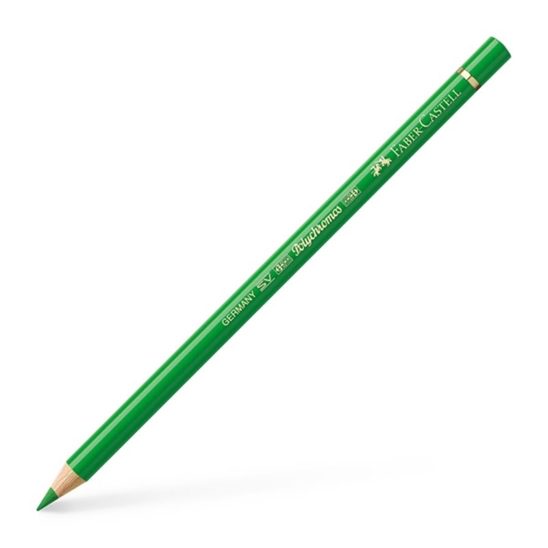 LAPIZ FABER CASTELL POLYCHROMO Nº 112 VERDE HOJA