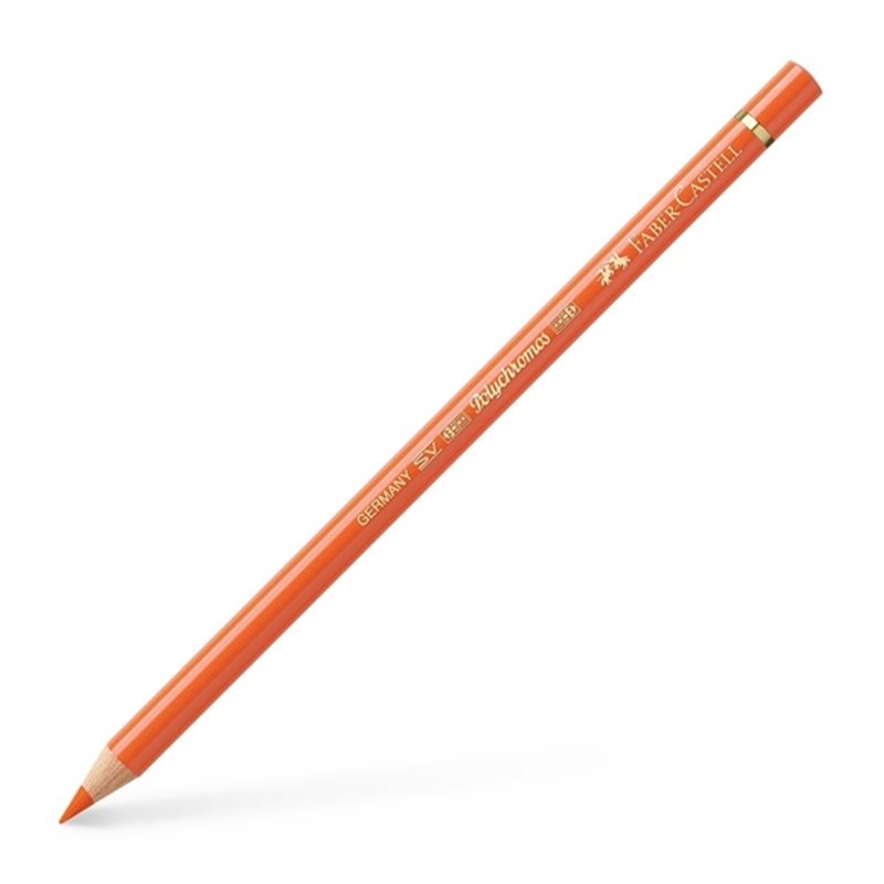 LAPIZ FABER CASTELL POLYCHROMO Nº 113 NARANJA TRANSPARENTE