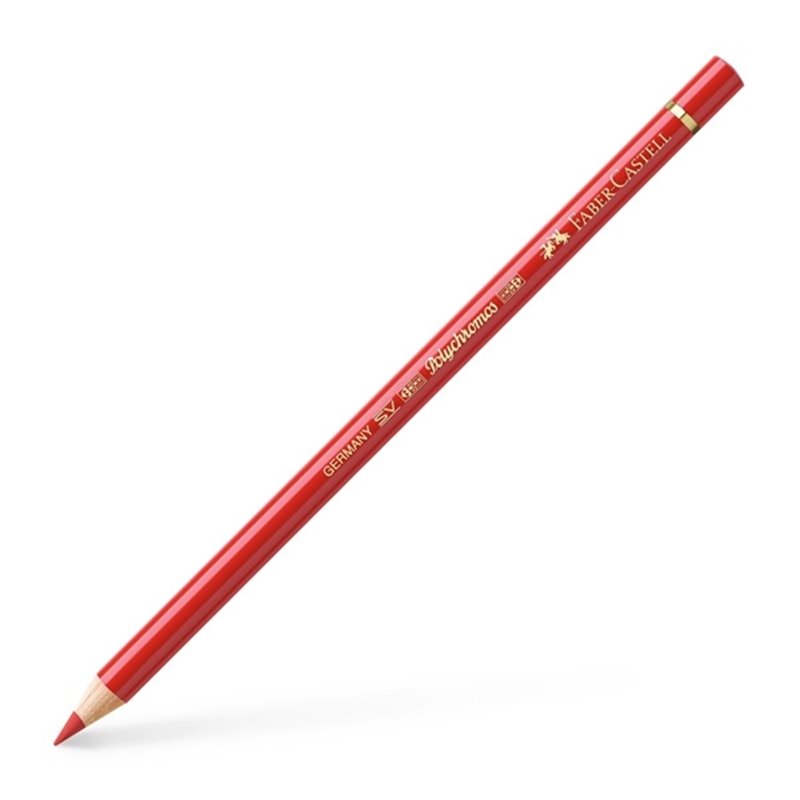 LAPIZ FABER CASTELL POLYCHROMO Nº 118 ROJO ESCARLATA