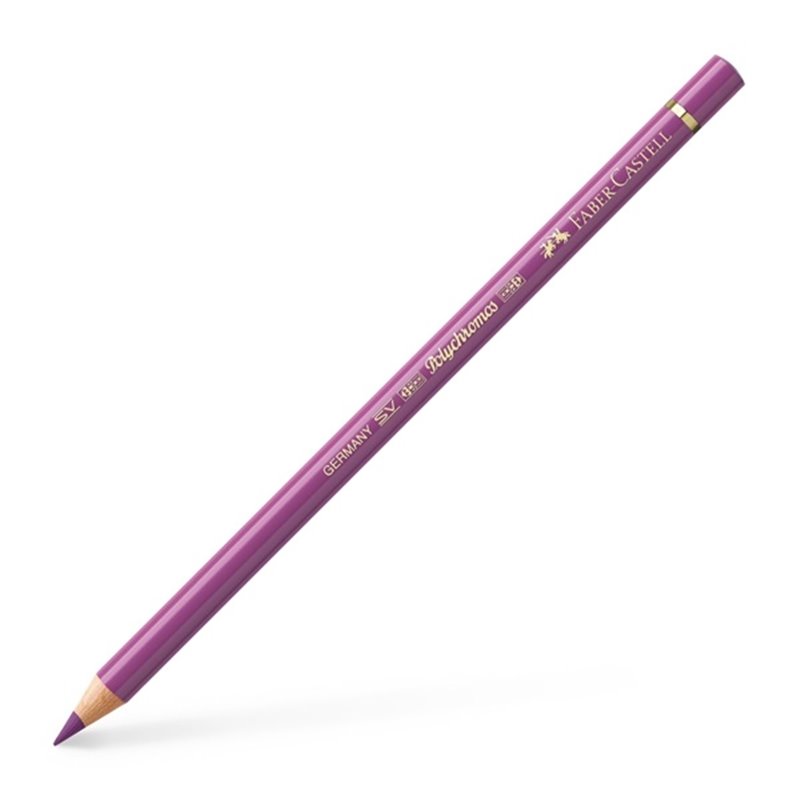 LAPIZ FABER CASTELL POLYCHROMO Nº 135 ROJO VIOLETA CLARO