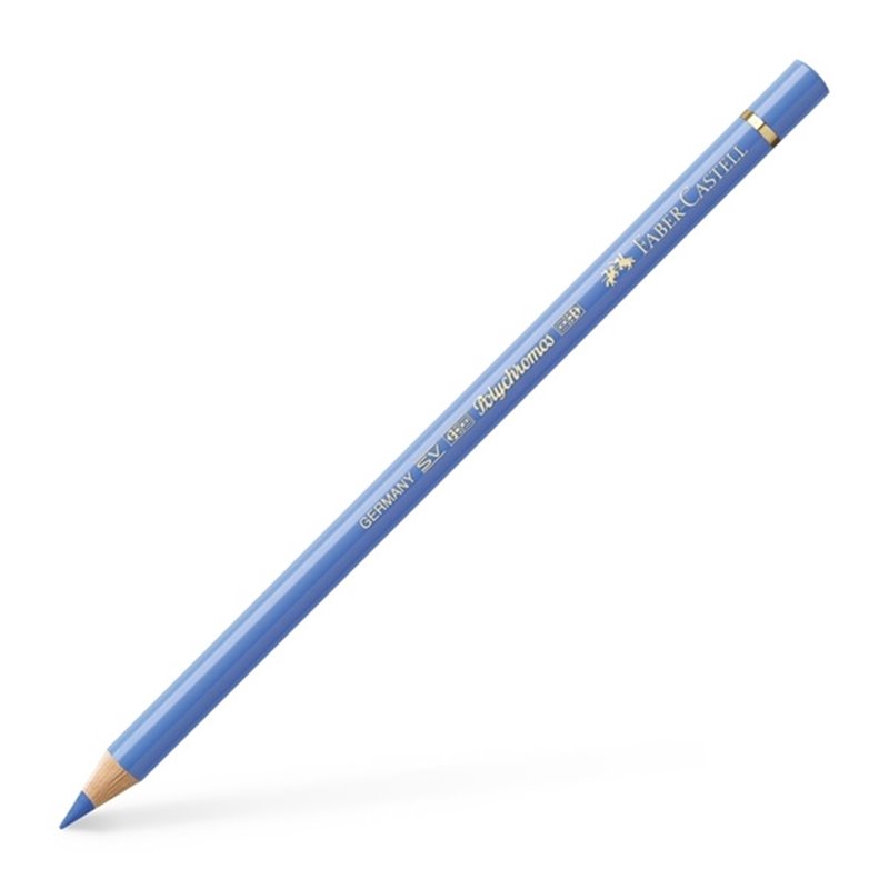 LAPIZ FABER CASTELL POLYCHROMO Nº 140 AZUL ULTRAMAR CLARO