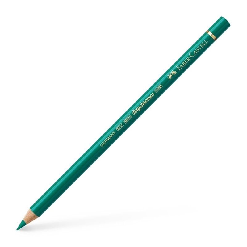 LAPIZ FABER CASTELL POLYCHROMO Nº 161 VERDE DE PTALOCIANINA