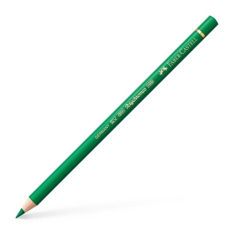 LAPIZ FABER CASTELL POLYCHROMO Nº 163 VERDE ESMERALDA