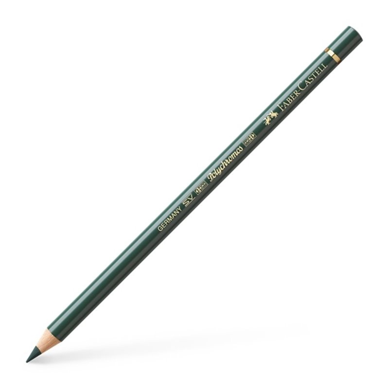 LAPIZ FABER CASTELL POLYCHROMO Nº 165 VERDE ENEBRO