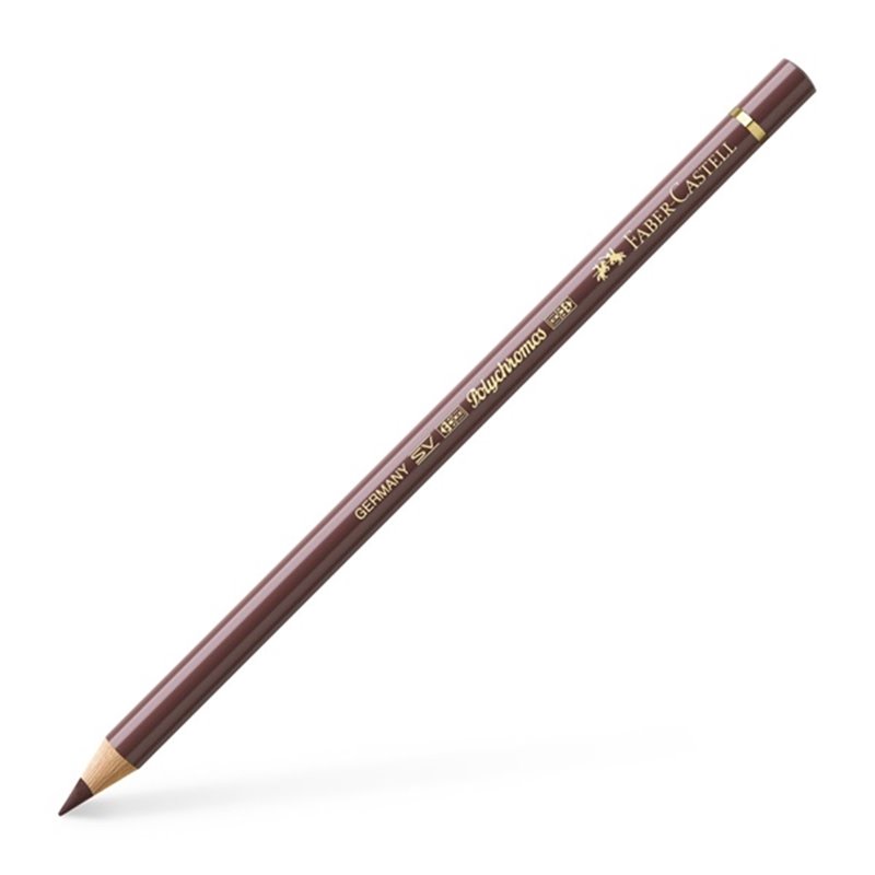 LAPIZ FABER CASTELL POLYCHROMO Nº 176 MARRON VAN DYCK