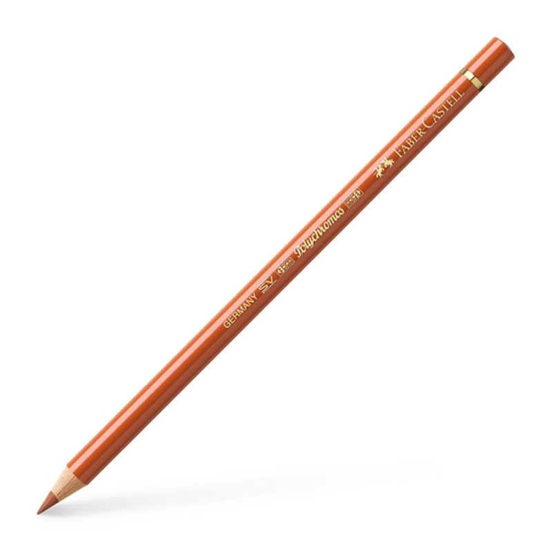 LAPIZ FABER CASTELL POLYCHROMO Nº 186 TERRACOTA