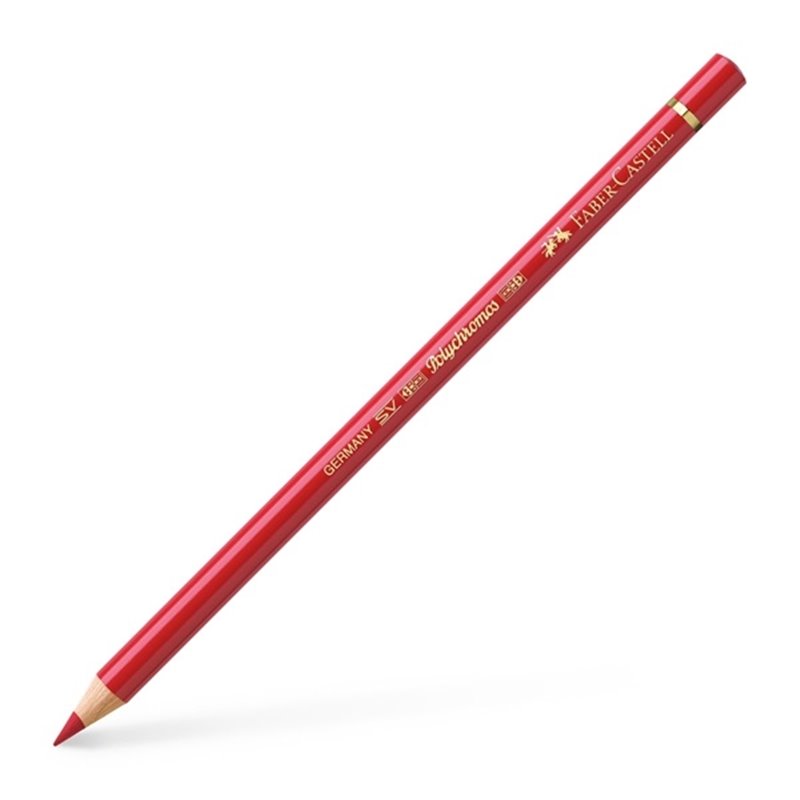 LAPIZ FABER CASTELL POLYCHROMO Nº 223 ROJO INTENSO