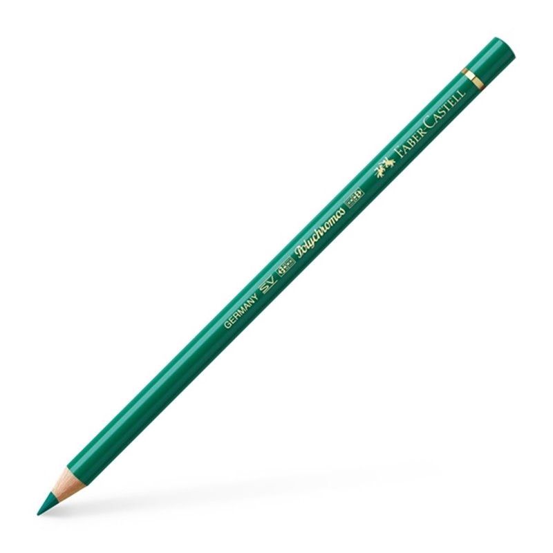 LAPIZ FABER CASTELL POLYCHROMO Nº 264 VERDE PTALOCIANINA OSCURO