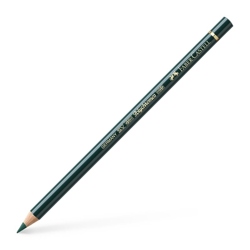 LAPIZ FABER CASTELL POLYCHROMO Nº 267 VERDE PINO