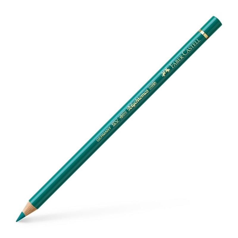 LAPIZ FABER CASTELL POLYCHROMO Nº 276 VERDE OXIDO DE CROMO FUERTE