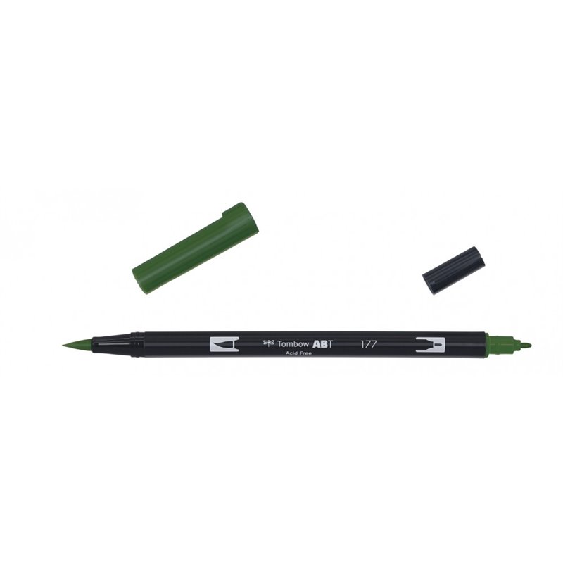 ROTULADOR ACUARELABLE TOMBOW ABT-177 DARK JADE COD 20132