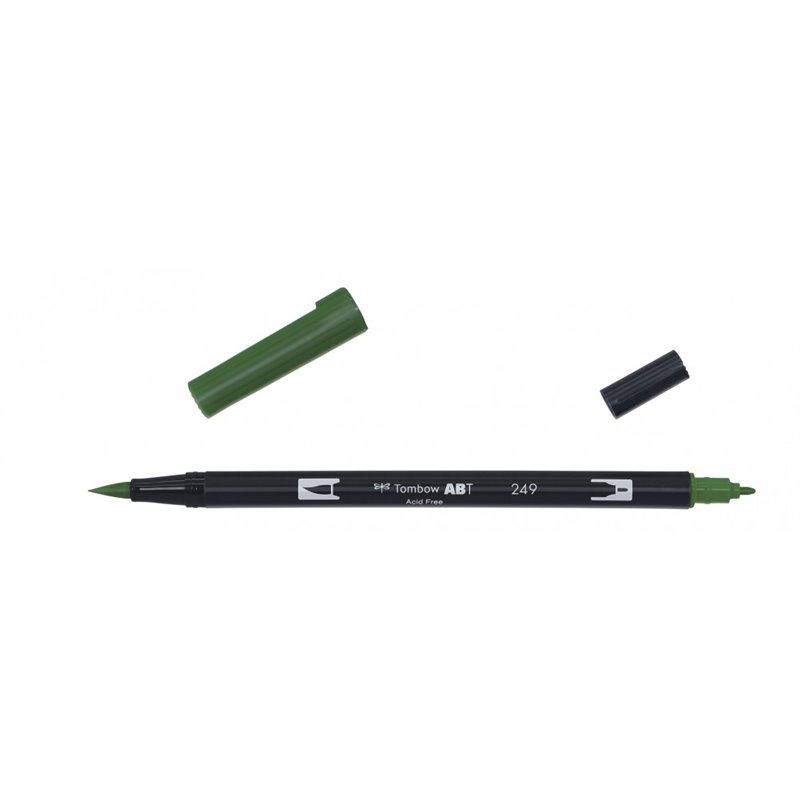 ROTULADOR ACUARELABLE TOMBOW ABT-249 HUNTER GREEN COD 20142