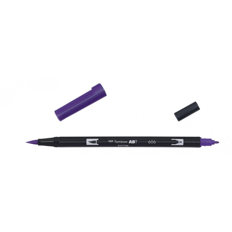 ROTULADOR ACUARELABLE TOMBOW ABT-606 VIOLET COD 20163