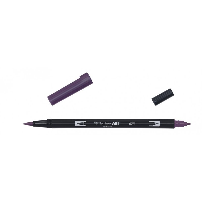 ROTULADOR ACUARELABLE TOMBOW ABT-679 DARK PLUM COD 20170