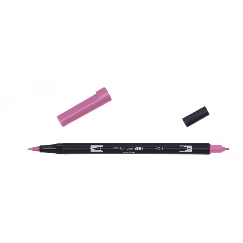 ROTULADOR ACUARELABLE TOMBOW ABT-703 PINK ROSE COD 20174