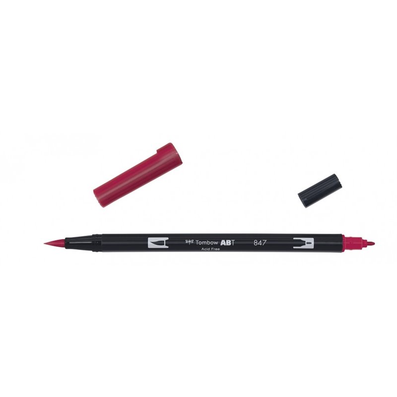 ROTULADOR ACUARELABLE TOMBOW ABT-847 CRIMSON COD 20187