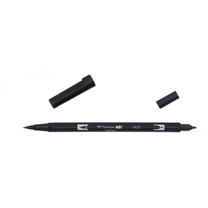 ROTULADOR ACUARELABLE TOMBOW ABT-N15 BLACK COD 20211