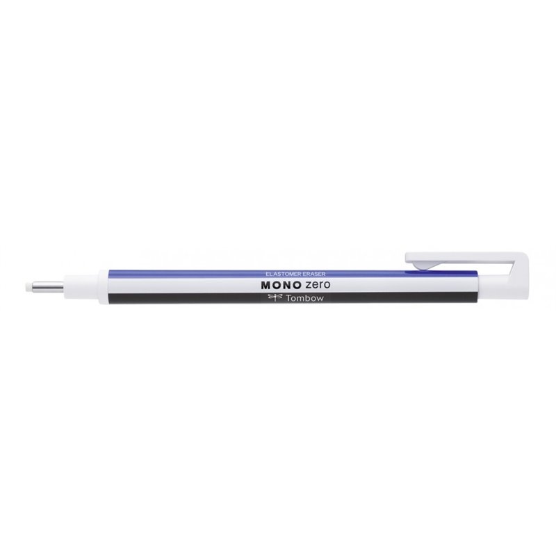 BORRADOR MONO ZERO TOMBOW ULTRA-FINE 2.3 MM BLANCO/AZUL/NEGRO EH-KUR-B COD 20227